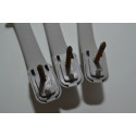 Kit 3 Puxador Apoio Alça Teto Pqp Interno C3 2009 Original Cinza