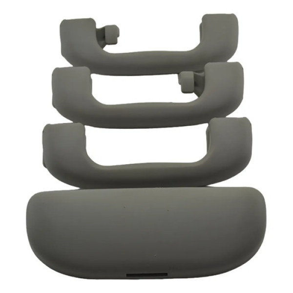 Kit 3 Puxador Alça Teto Pqp + Porta Oculos Cruze 2012 Origin Bege