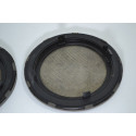 Par Tela Rede Som Auto Falante Volkswagen Santana Original Preto