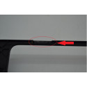 Moldura Central Painel P/radio Comando Ar Jetta 2013 Origina Preto