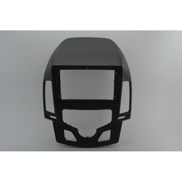 Moldura Painel Multimídia 9  Hyundai I30 2009 A 2012 Similar Preto