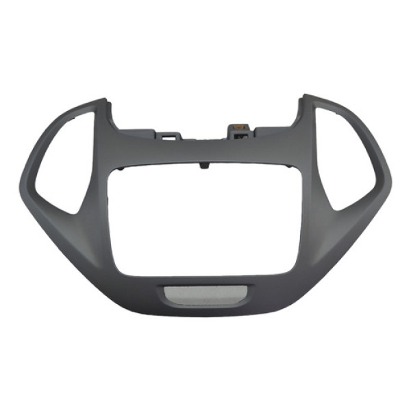 Moldura Central Painel Radio Difusor Ford Ka 2019 Original Prateado