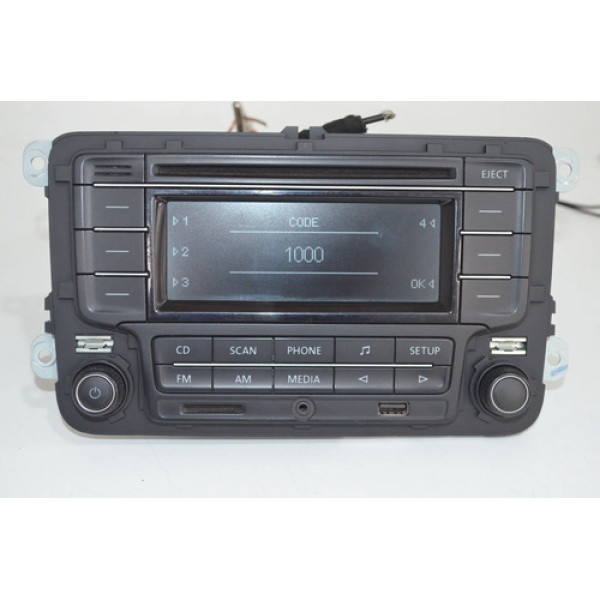 Radio Aparelho Som Bluetooth Painel Fox Spacefox Original