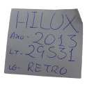 Espelho Retrovisor Interno Toyota Hilux 2013 Original