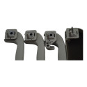 Kit 3 Puxador Alça Teto Pqp Porta Oculos Cruze 2012 Original Bege