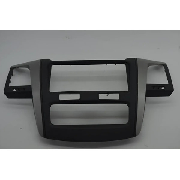 Moldura Radio Central Comando Ar Hilux 2005 A 2015 Original Preto