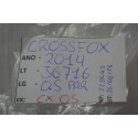 Par Quebra Sol Espelho Luz Crossfox 2007 A 2014 Original
