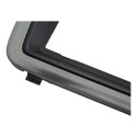 Moldura Difusor Radio Central Painel Pajero Tr4 2012 Origina Preto Com Acabamento Prateado/escovado