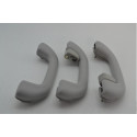 Kit 3 Puxador Alça Teto Pqp I30 2014 Original Cinza