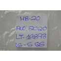 Par Presilha Suporte Quebra Para Sol  Hb20 Original