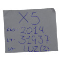 Luz Luminaria Cortesia Teto Lateral Bmw X1 2014 Original