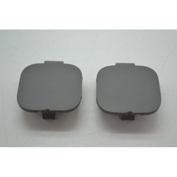 Par Tampa Acabamento Parafuso Console Fiat Toro Original Cinza