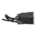 Entrada Conector Usb Auxiliar Cronos Argo 2017-2025 Original Preto