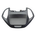Moldura Radio Central Painel Ford Ka 2015 A 2021 Original Prateado