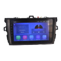 Tela Central Multimidia Painel Shutt Corolla 2014 C/moldura Preto