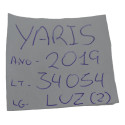 Luz Cortesia Central Interna Teto Yaris 2019 Original
