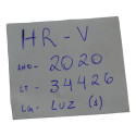 Luz Cortesia Interna Teto Hrv Hr-v 2020 Original