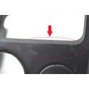 Moldura Central Painel Volkswagen Amarok 2013 Original Preto