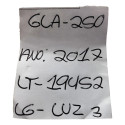 Luz Luminária Alça Teto Pqp Mercedes Gla 250 2017 Original