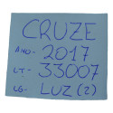 Luz Interna Teto Cortesia Chevrolet Cruze 2017 Original