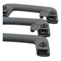Kit Com 3 Puxador Alça Teto Pqp Chery Tiggo 8 2023 Original Cinza-escuro