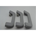 Kit 3 Puxador Alça Teto Pqp Chery Tiggo 7 2022 Original Cinza