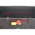 Moldura Multimidia Citroen Aircross C3 2012 Original Preto