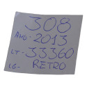 Espelho Retrovisor Interno Peugeot 308 2013 Original