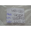 Luz Luminaria Cortesia Interna Teto Hb20s Original