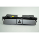 Moldura Pisca Alerta Porta Copo Painel Vw Passat 2007 Origin Prata