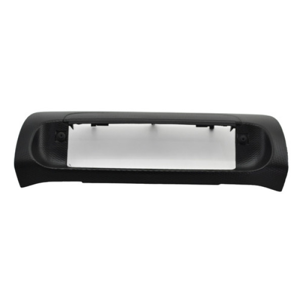 Moldura Multimidia Painel Fiat Argo Cronos 2020 Original Preto