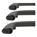 Kit 3 Puxador Alça Apoio Teto Pqp Etios 2013 Original Cinza