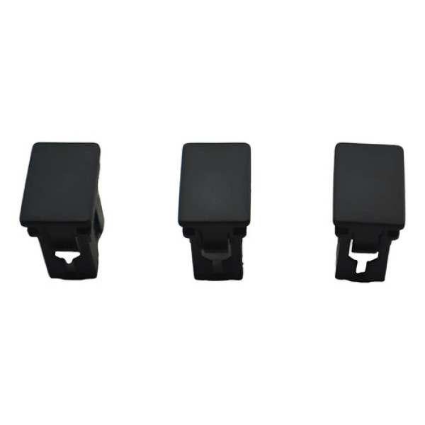 Kit 3 Botão Falso Tampa Cega Hilux 2016 A 2024 Original