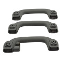 Kit Com 3 Puxador Alça Teto Pqp Ix35 2011 Original Cinza