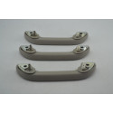 Kit 3 Puxador Alça Pqp Teto Subaru Impreza 2008 Original Cinza