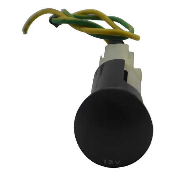 Tomada 12v  Central Peugeot 207 2008 A 2015 Original Preto