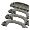 Kit 3 Alça Teto Pqp C/porta Oculos Vw Polo 2011 Original Cinza