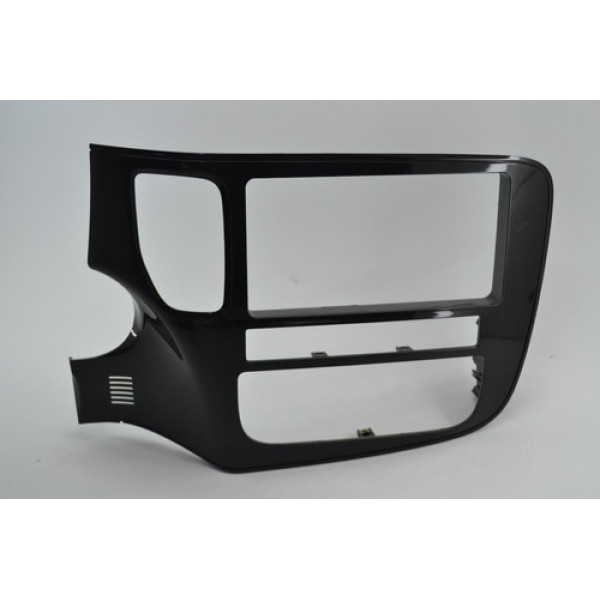 Moldura Central Radio Comando Ar Outlander 2015 Original Preta