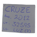 Luz Interna Teto Cortesia Chevrolet Cruze 2012 Original
