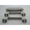 Kit Com 2 Pqp Alça Teto + Porta Oculos Fiat Palio 2014 Orig