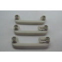 Kit 3 Puxador Alça Teto Pqp Ford Ecosport 2020 Original Original