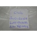 Espelho Retrovisor Interno Honda Civic 2018 Original