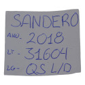 Quebra Sol Lado Direito Passageiro Sandero 2018 Original