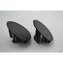 Par Moldura Tampa Acabamento Lateral Painel Mini Cooper Orig Preto