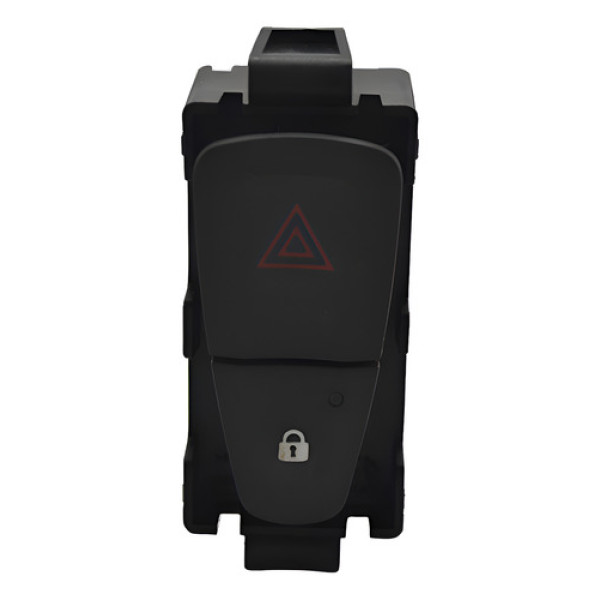 Botão Pisca Alerta Trava Painel Renault Sandero 2015 Origina Preto