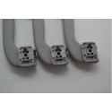 Kit 3 Puxador Alça Teto Pqp Gm Vectra 2010 Original Cinza