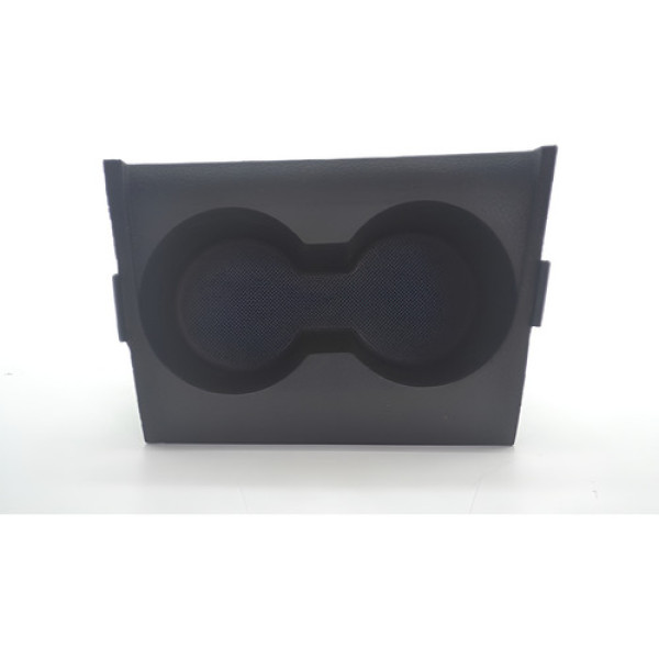 Moldura Porta Copo Console Volkswagen Gol 2018 Original Preto