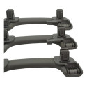 Kit 3 Puxador Alça Teto Pqp Fluence 2013 Original Cinza