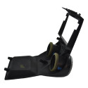 Moldura Radio Central Painel C/difusor Ecosport 2011 Origina Preto