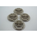Kit 4 Difusor Ar Teto Fiat Freemont 2012 Original